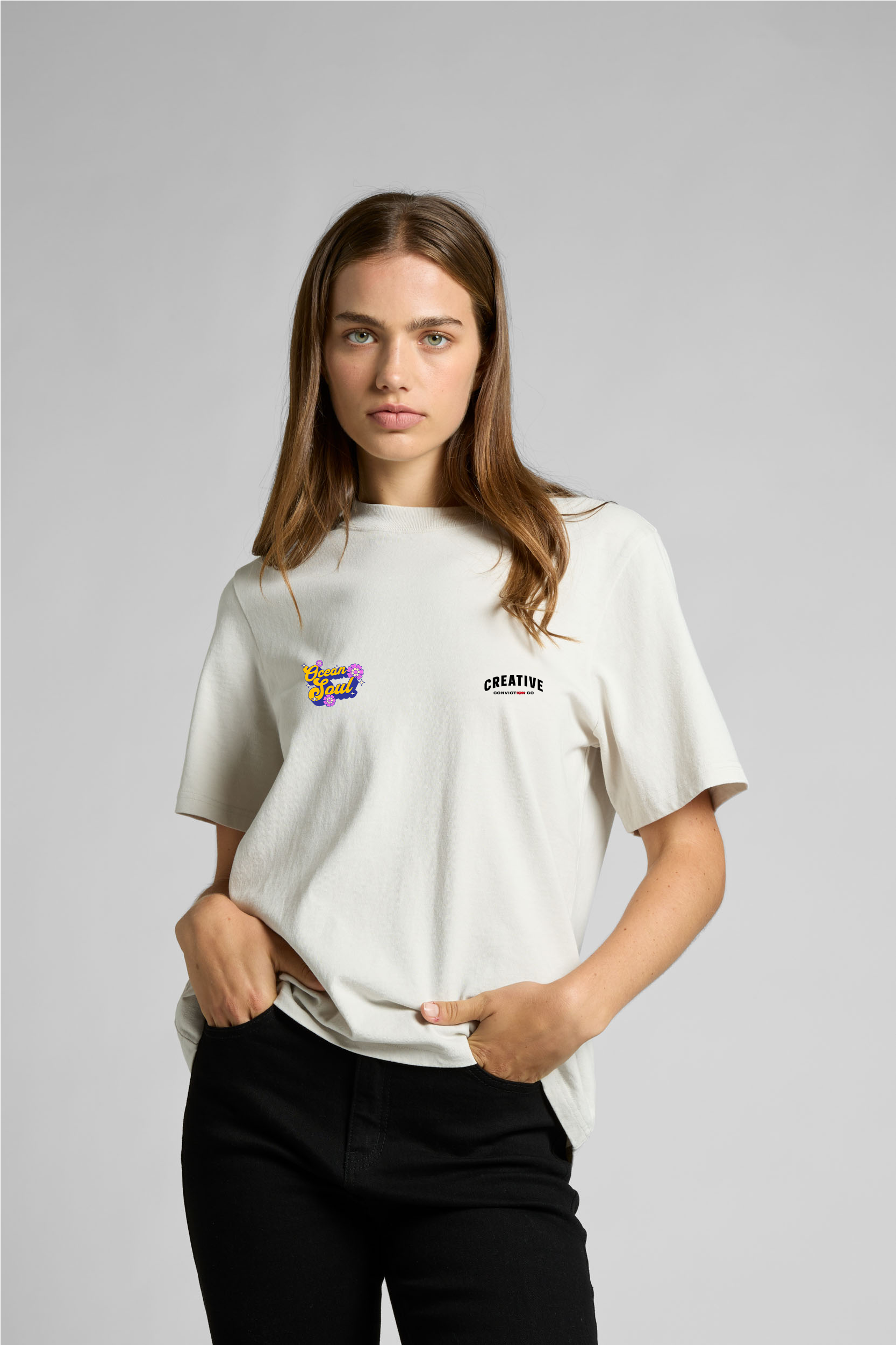 Ocean Soul Heritage Faded Tee