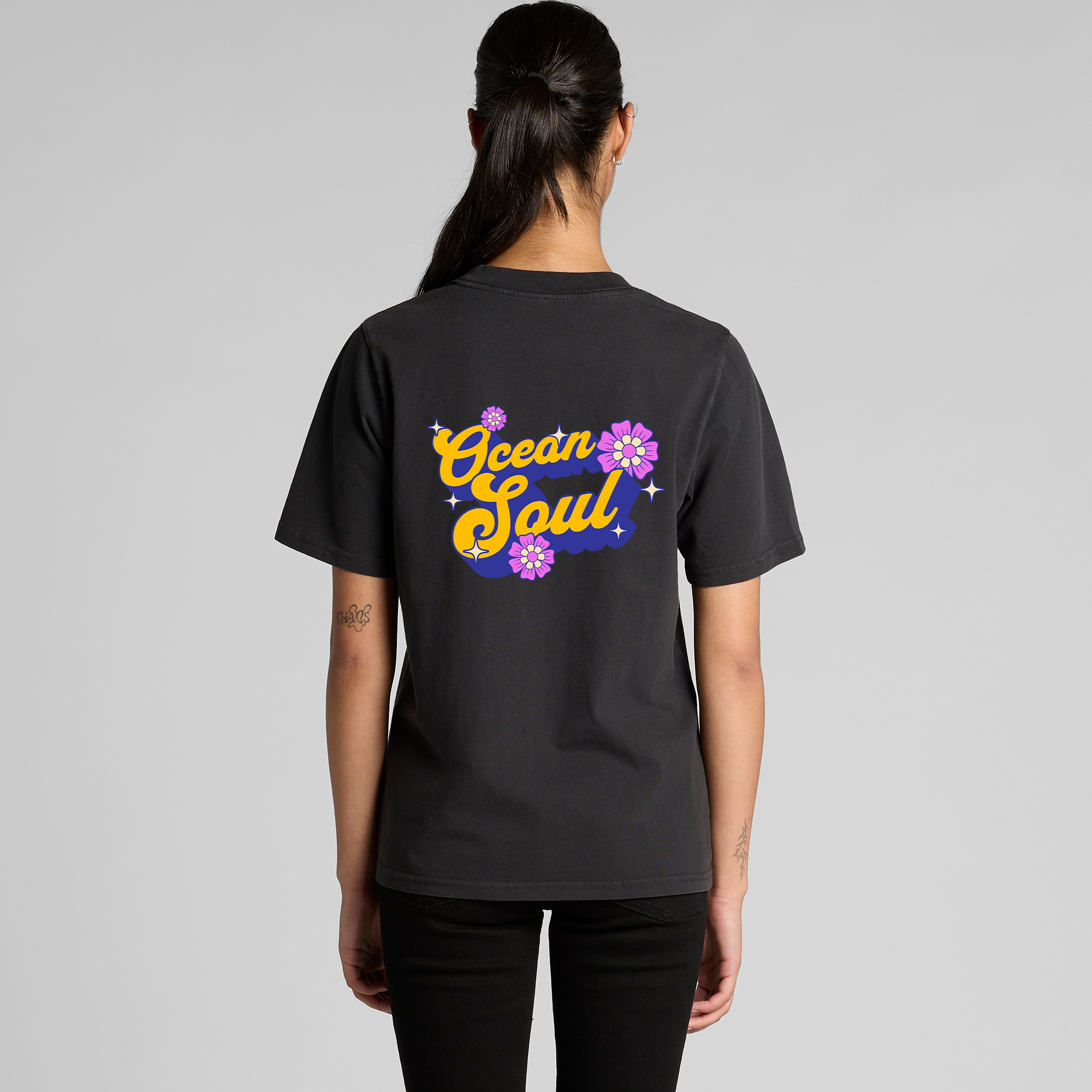 Ocean Soul Heritage Faded Tee