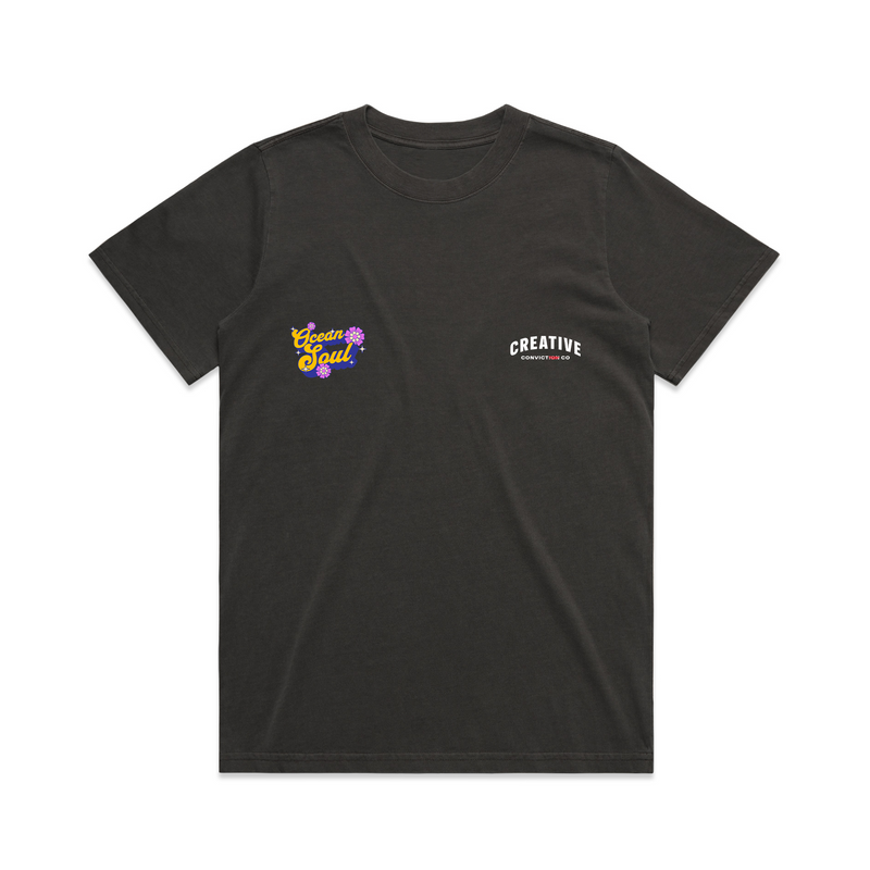 Ocean Soul Heritage Faded Tee