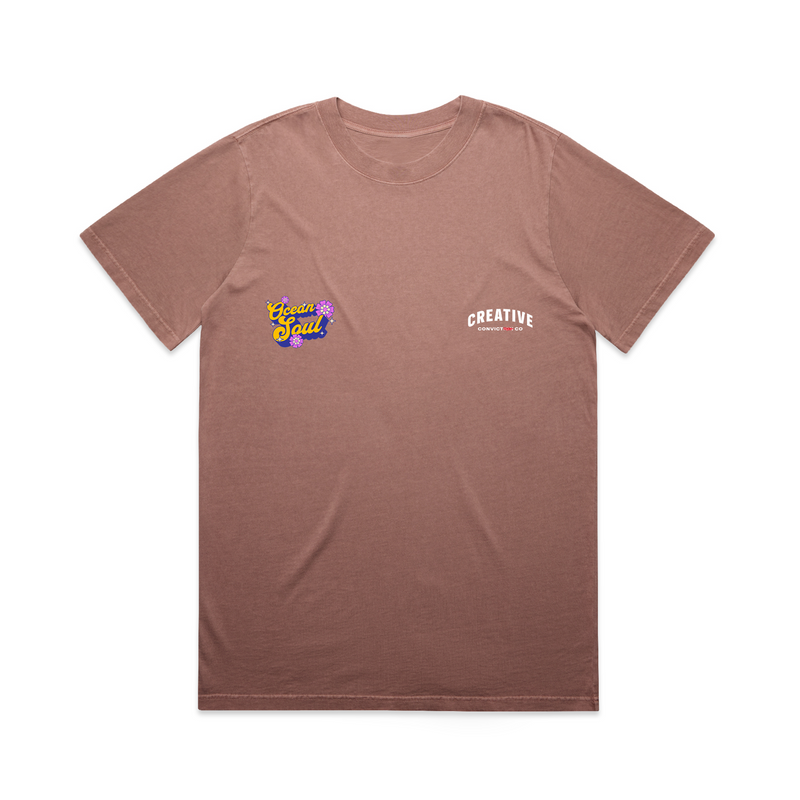 Ocean Soul Heritage Faded Tee