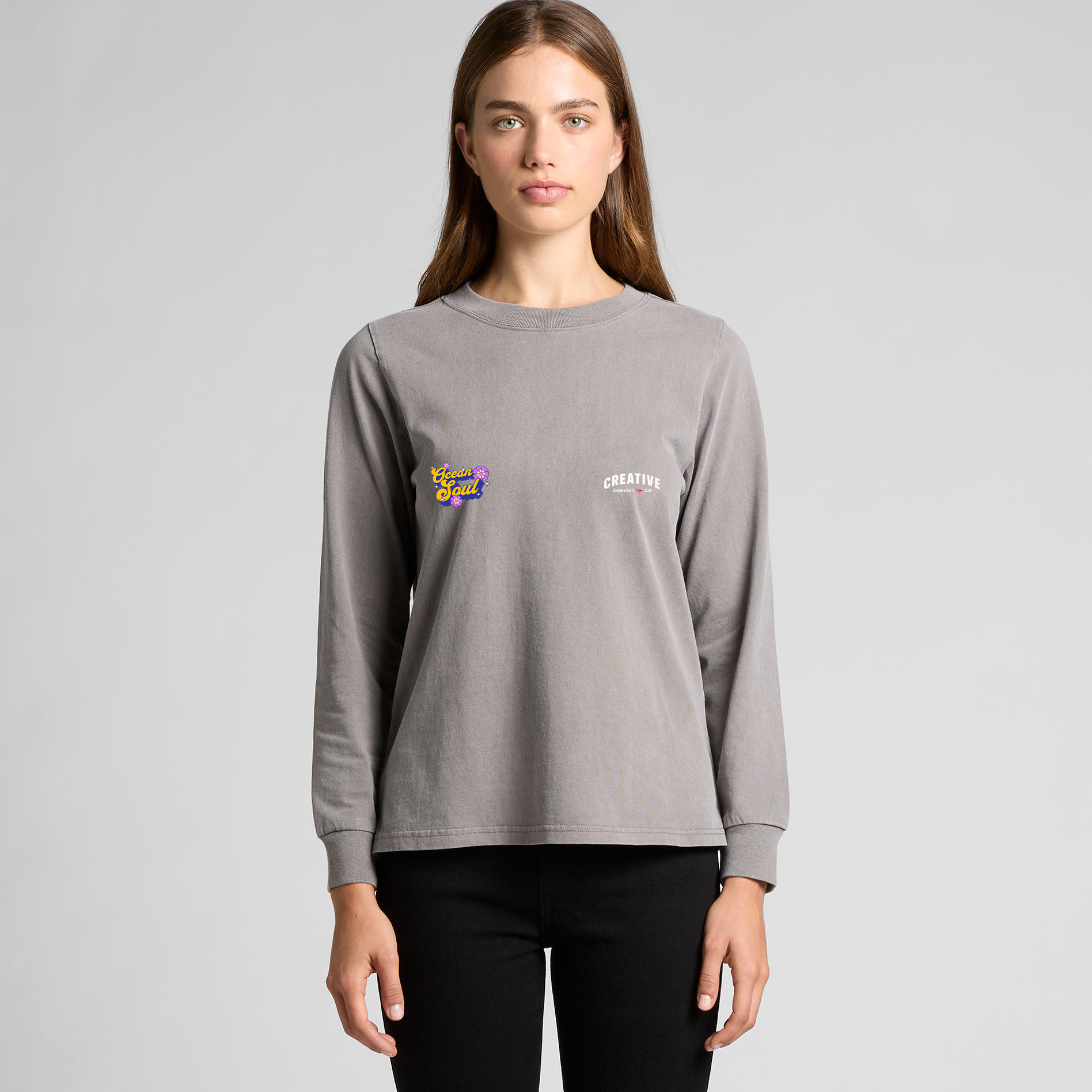 Ocean Soul Heritage Faded Long Sleeve