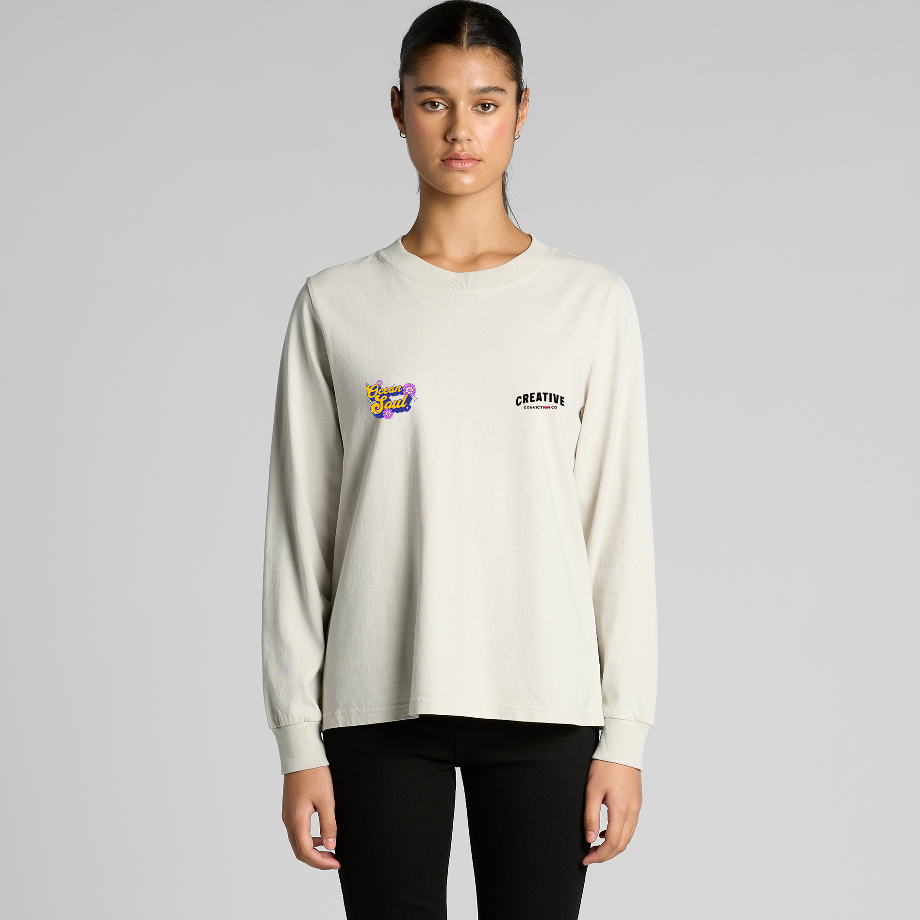 Ocean Soul Heritage Faded Long Sleeve