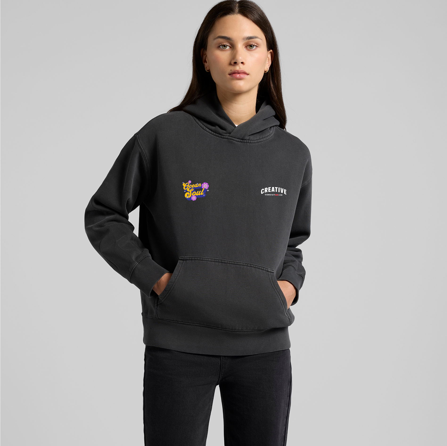 Ocean Soul Heritage Faded Hoodie